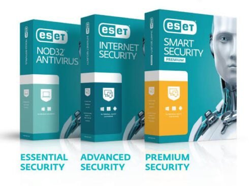 Eset NOD32 Smart/Internet Security 2023 Antivirus | 1 | 2 Years & 1 | 2 PCs