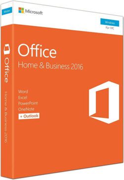 Microsoft Office Home and Business 2016 for Windows PCs- Product Key