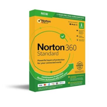 Norton Internet Security N360 Antivirus|1 Year | 1 PC | License Key